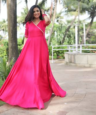 Pink Angarakha Dress 4