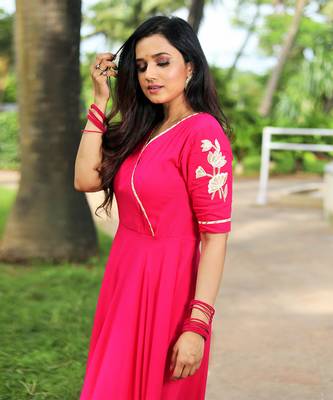 Pink Angarakha Dress 7