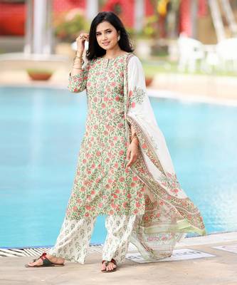 Classic Handblock Suit Set 1