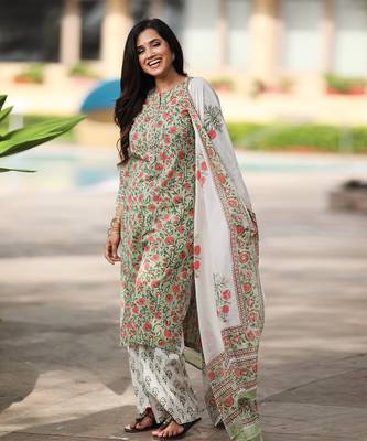 Classic Handblock Suit Set 3