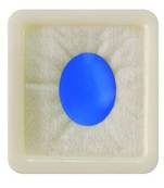 Natural Blue Chalcedony at Wholesale Rate 6.25 Ratti 5.68 Carat Oval Shape Akik Loose Gemstone for Astrological 1 Pcs