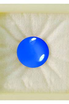Natural Blue Chalcedony at Wholesale Rate 10.25 Ratti 9.25 Carat Round Shape Akik Loose Gemstone Rashi Ratan 1 Pcs