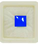 Natural Blue Chalcedony at Wholesale Rate 9.25 Ratti 8.36 Carat Square Shape Akik Loose Gemstone Rashi Ratan 1 Pcs
