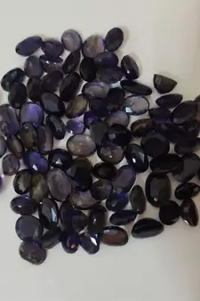 Natural Iolite at Wholesale Rate Fine Quality 4.25 Ratti 3.86 Carat Oval Shape Kaka Nili Loose Gemstone Astrology 1 Pcs