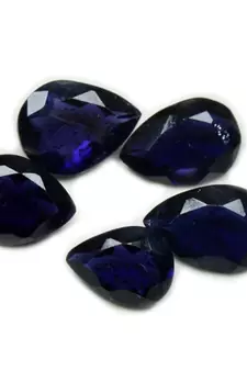 Natural Iolite at Wholesale Rate Fine Quality Pear Shape 2.25 Ratti 2.04 Carat Kaka Nili Loose Gemstone Rashi Ratan 1 Pc
