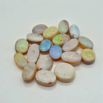 Natural Doublate Opal at Wholesale Rate 7.25 Ratti 6.6 Carat Fine Quality Oval Shape           Loose Gemstone 1 Pcs 2