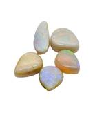 Natural Doublate Opal at Wholesale Rate 5.25 Ratti 4.78 Carat Fine Quality Pear Shape           Loose Gemstone 1 Pcs