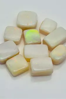 Natural Doublate Opal at Wholesale Rate 4.25 Ratti 3.87 Carat Fine Quality Cushion Shape           Loose Gemstone 1 Pcs