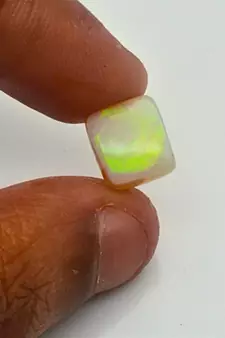 Natural Doublate Opal at Wholesale Rate 7.25 Ratti 6.6 Carat Fine Quality Cushion Shape           Loose Gemstone 1 Pcs