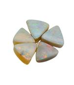 Natural Doublate Opal at Wholesale Rate 7.25 Ratti 6.6 Carat Fine Quality Trillion Shape           Loose Gemstone 1 Pcs