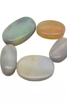 Natural Fire Opal at Wholesale Rate 10.25 Ratti 9.33 Carat Fine Quality Oval Shape उपल Loose Gemstone 1 Pcs