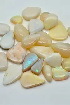 Natural Fire Opal at Wholesale Rate 9.25 Ratti 8.42 Carat Fine Quality Pear Shape           Loose Gemstone 1 Pcs