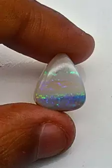 Natural Fire Opal at Wholesale Rate 3.25 Ratti 2.96 Carat Fine Quality Trillion Shape           Loose Gemstone 1 Pcs