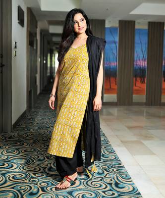 Yellow Floral Suit Set 2