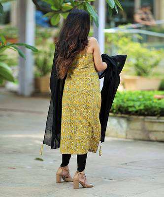 Black Dhoti Suit Set 3