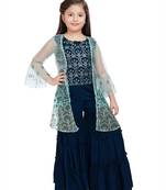 Your little princess will certainly steal the limelight at the next wedding party Gharara Set from Betty