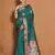 Sea Green Banarasi silk blend Woven Zari Work Traditional Saree