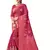 Sangam Prints Pink Cotton Woven Zari Work Traditional Tassle Saree