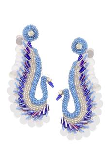 Blue earrings