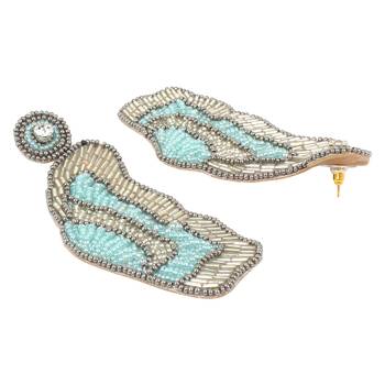 Blue earrings 2