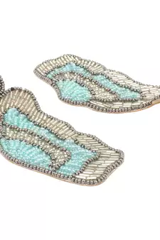 Blue earrings