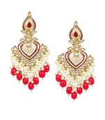 Red earrings