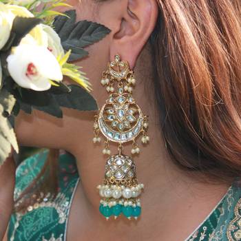 Blue earrings 2