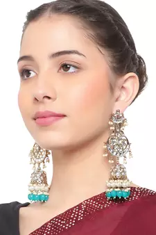 Blue earrings