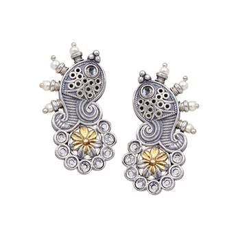 Silver earrings 1
