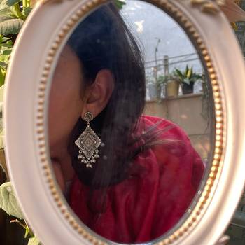 Silver earrings 4