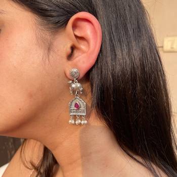 Silver earrings 3