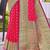 Sangam Prints Pink BANARASI SILK Woven Zari Work Traditional Tassle Saree