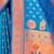 Sangam Prints Sky Blue PAITHANI SILK  Traditional Tassle Saree