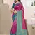 Sangam Prints Pink KanJivaram Silk Woven Work Traditional Tassle Saree