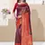 Sangam Prints Purple KanJivaram Silk Woven Work Traditional Tassle Saree