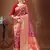 Sangam Prints Red Patola Silk Woven Work Traditional Tassle Saree