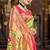 Sangam Prints Light Green KanJivaram Silk Woven Work Traditional Tassels Saree