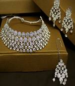 Silver necklace-sets