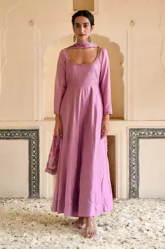 Rustic Pink Kurta Set