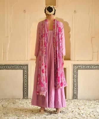 Rustic Pink Kurta Set 4