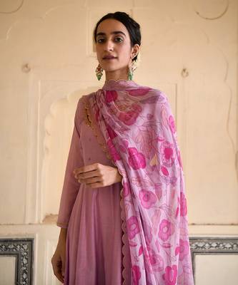 Rustic Pink Kurta Set 5