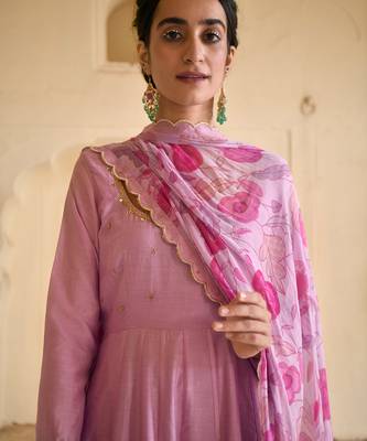 Rustic Pink Kurta Set 6