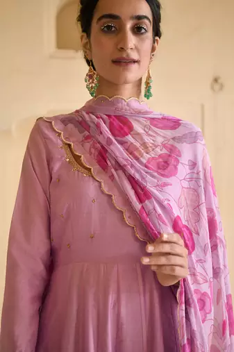 Rustic Pink Kurta Set