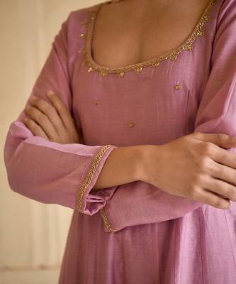 Rustic Pink Kurta Set 7