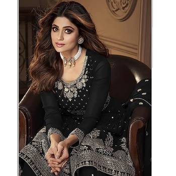 Women Designer Semi-Stitched Sharara Suit 2