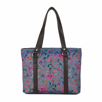 Digital Garden Fashion Tote Bag 2