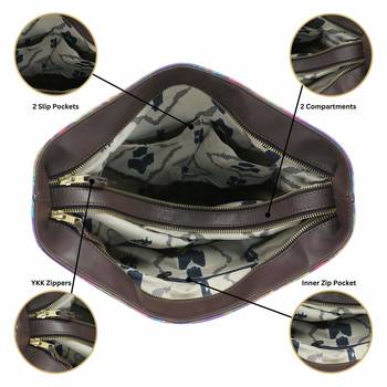 Digital Garden Fashion Tote Bag 4