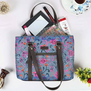 Digital Garden Fashion Tote Bag 5