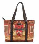 Shekhawati Haveli Print Trendy Handbag for Women