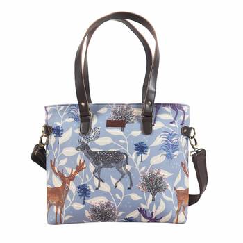 Handmade Deer Motif Stylish Office Bag 1